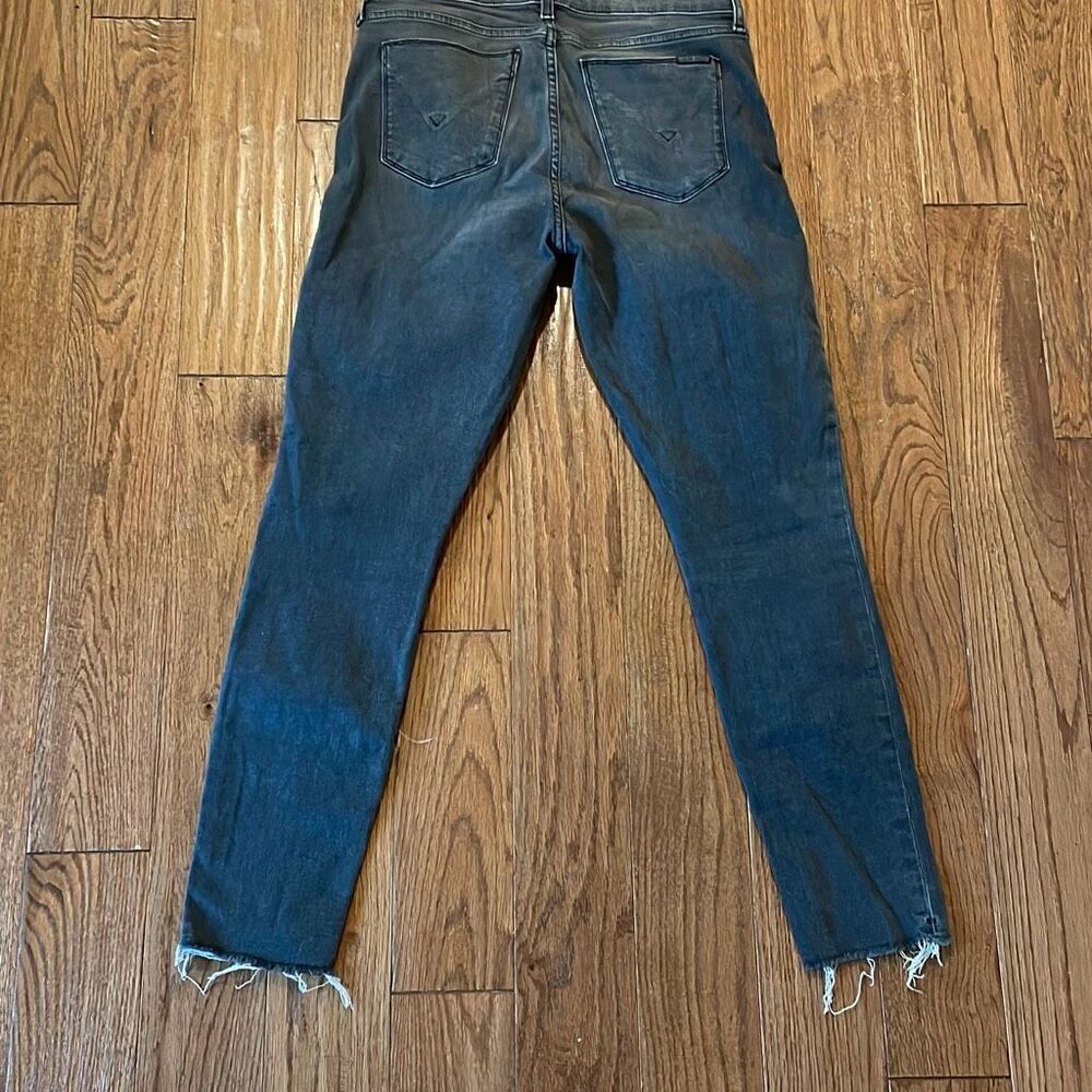 Hudson Krista super skinny mid rise grey jeans size 28 - Picture 9 of 10
